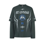 MCCANN 'Overdrive' Layered Long Sleeve T-Shirt