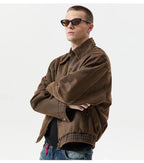 Oil-Waxed Canvas Zip Jacket