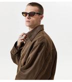 Oil-Waxed Canvas Zip Jacket