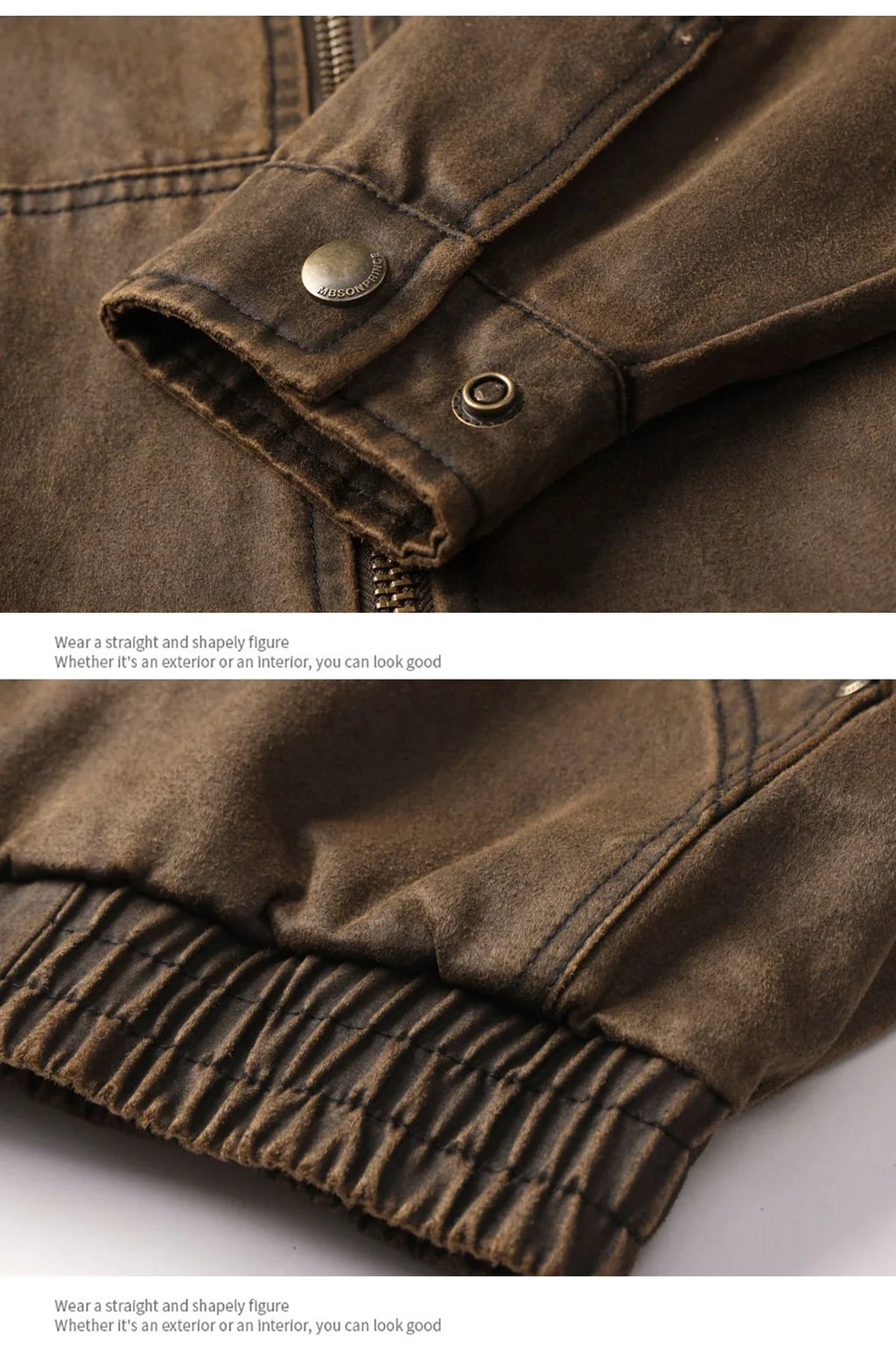 Oil-Waxed Canvas Zip Jacket