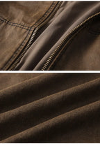 Oil-Waxed Canvas Zip Jacket