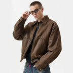 Oil-Waxed Canvas Zip Jacket