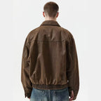 Oil-Waxed Canvas Zip Jacket
