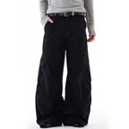 Baggy Washed Canvas Jeans