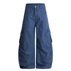 Baggy Washed Canvas Jeans