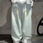 Pale Blue Baggy Jeans