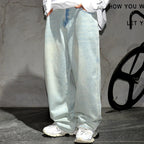 Pale Blue Baggy Jeans
