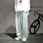 Pale Blue Baggy Jeans