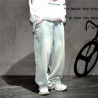 Pale Blue Baggy Jeans