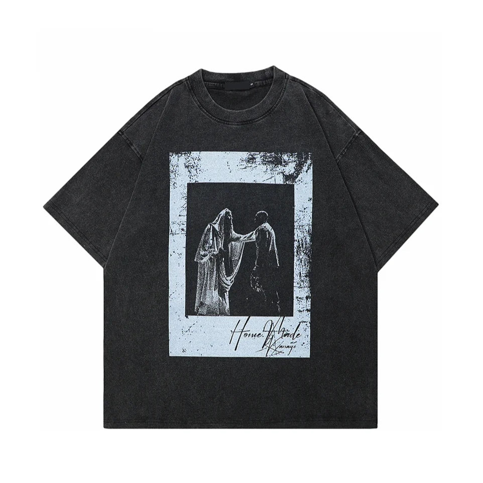 Phantom Frame Acid Wash T-Shirt