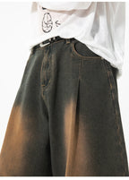 Pleat Front Vintage Wash Jorts