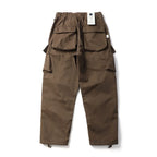 Pleated Knee Workwear Cargo Pants