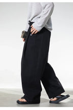 Pleated Wide Leg Trousers