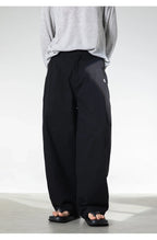 Pleated Wide Leg Trousers