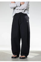 Pleated Wide Leg Trousers