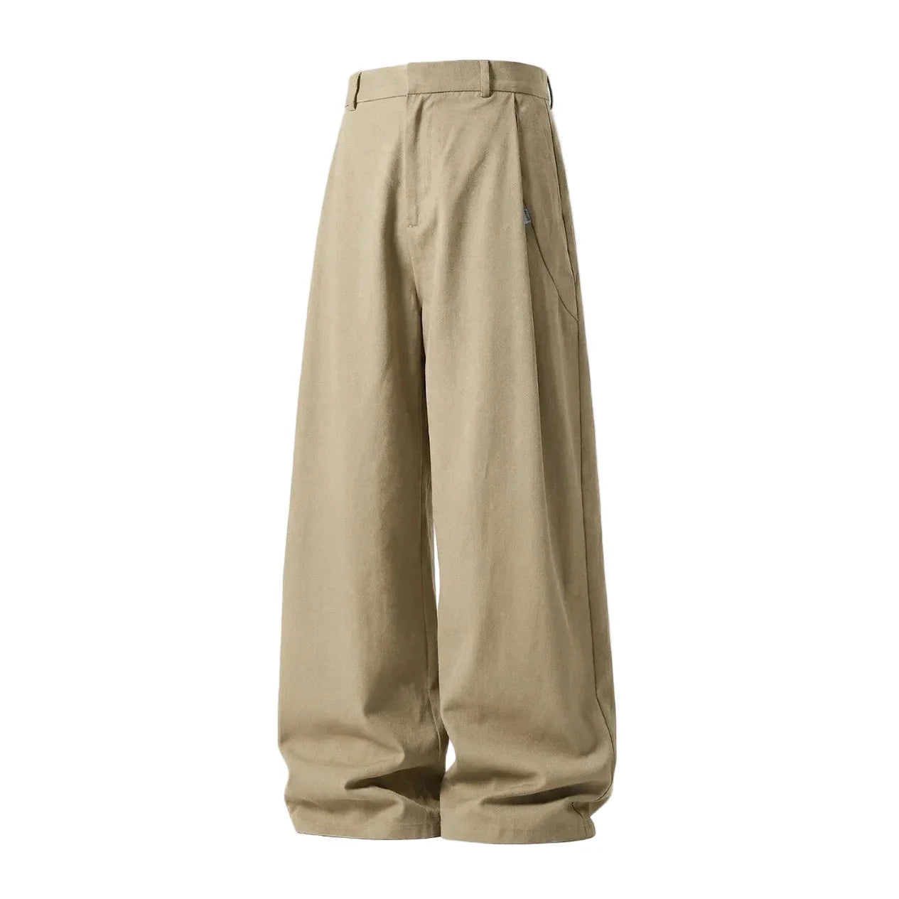 Pleated Wide Leg Trousers