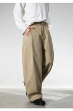 Pleated Wide Leg Trousers