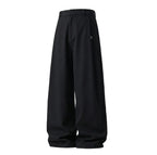 Pleated Wide Leg Trousers