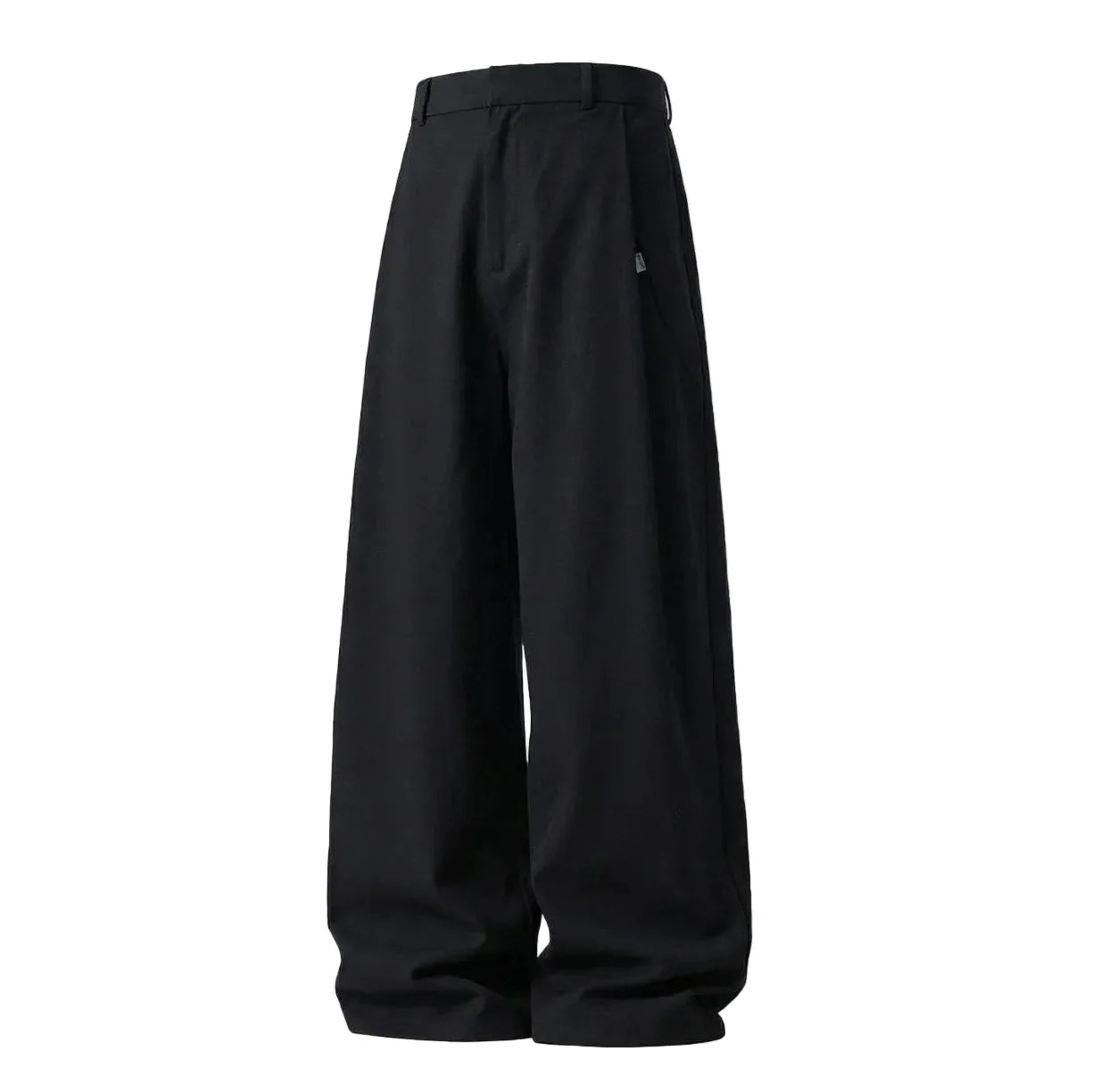 Pleated Wide Leg Trousers
