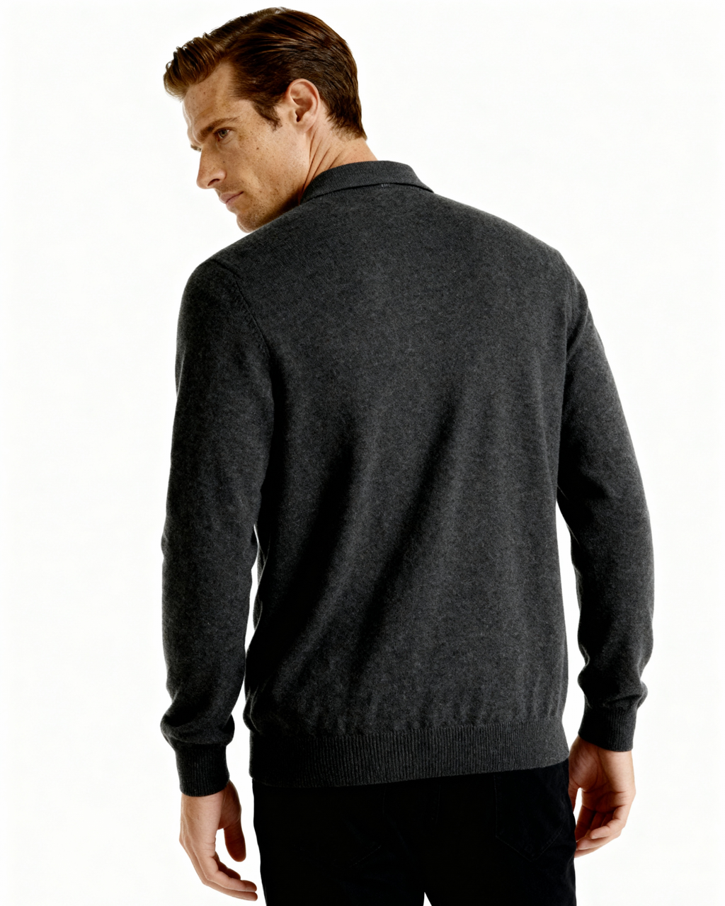 Pure Cashmere Polo Shirt