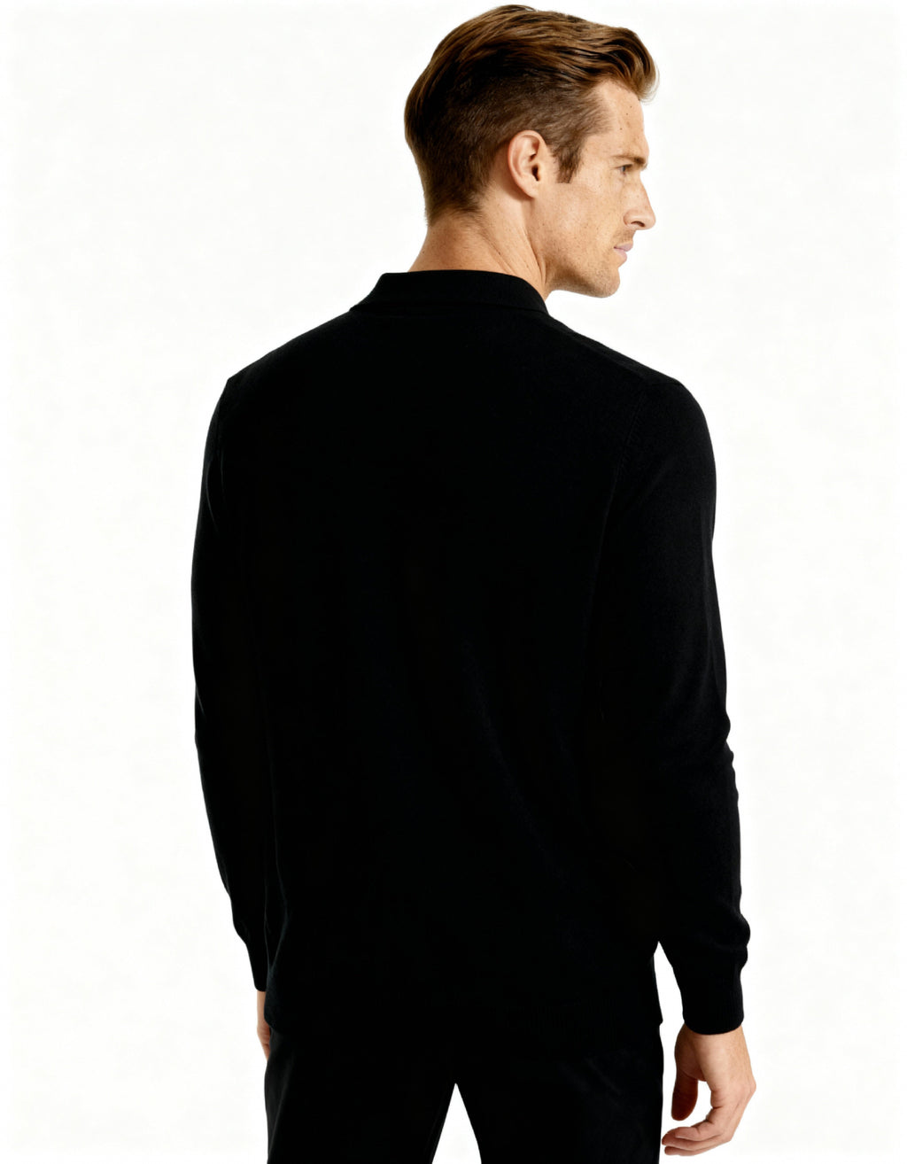 Pure Cashmere Polo Shirt