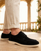 High-Quality Suede Lace-Up Footwear