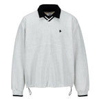Preppy Collared Sweatshirt