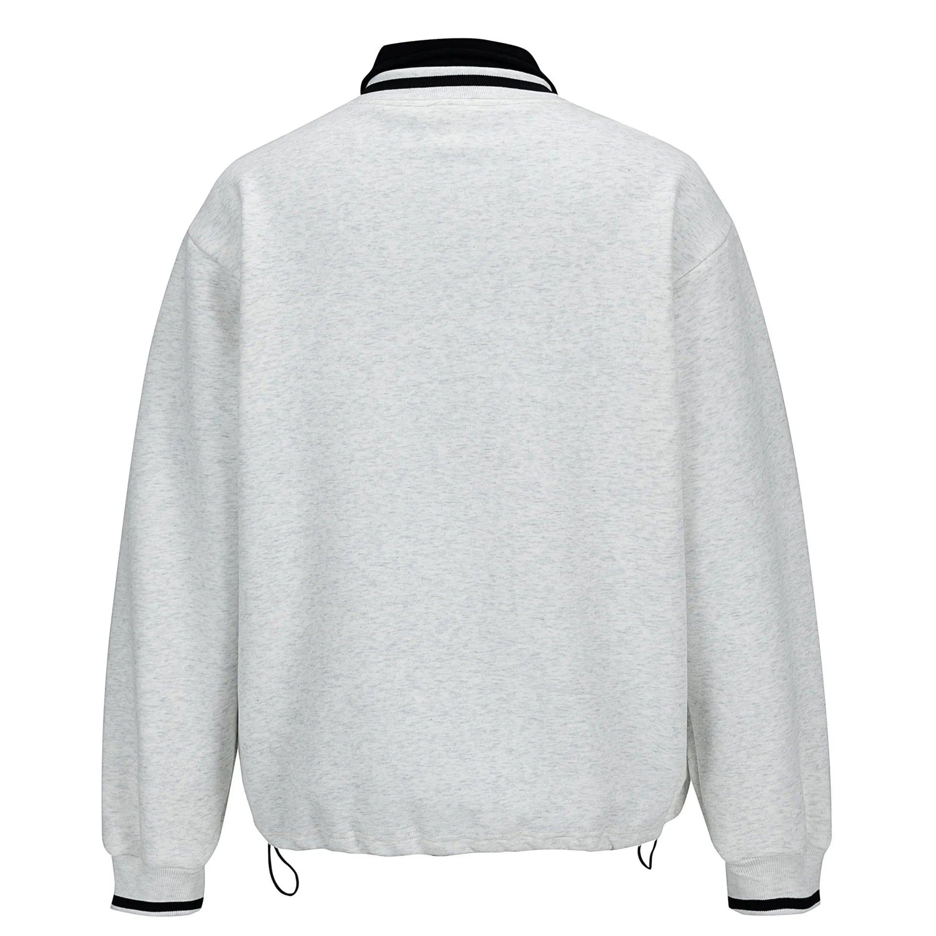 Preppy Collared Sweatshirt