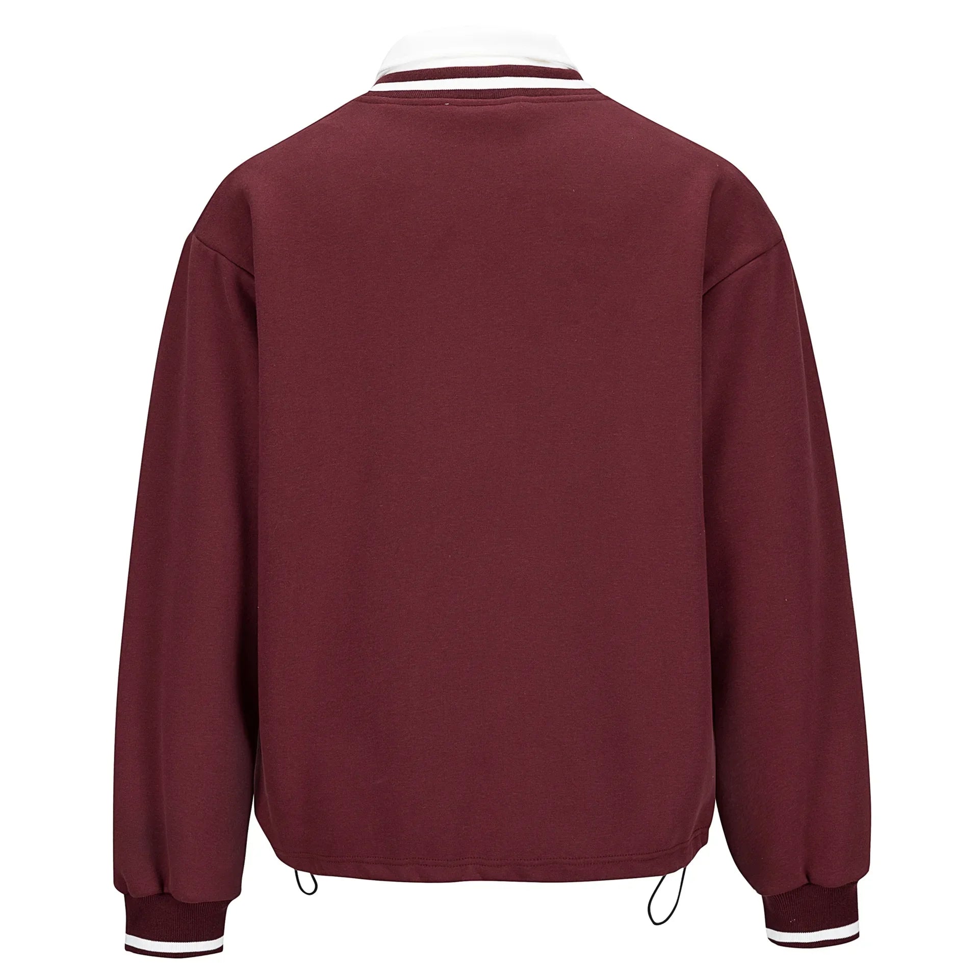 Preppy Collared Sweatshirt