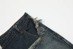 Raw Hem Star Jorts