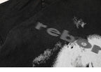 'Reborn' Acid Wash Graphic T-Shirt