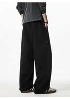 Relaxed Drawstring Washed Cargo Pants