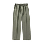 Relaxed Drawstring Washed Cargo Pants