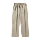 Relaxed Drawstring Washed Cargo Pants