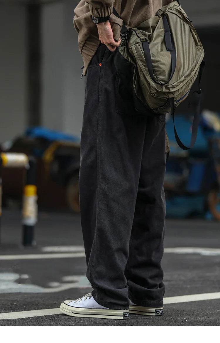 Relaxed Workwear Taper Pants