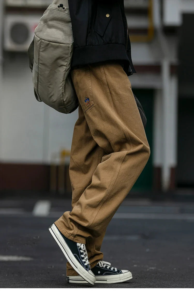 Relaxed Workwear Taper Pants