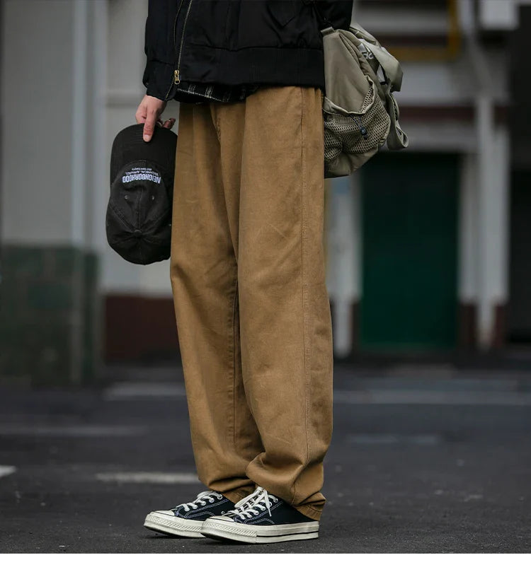 Relaxed Workwear Taper Pants