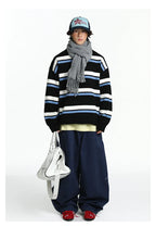 Retro 90's Stripe Sweater