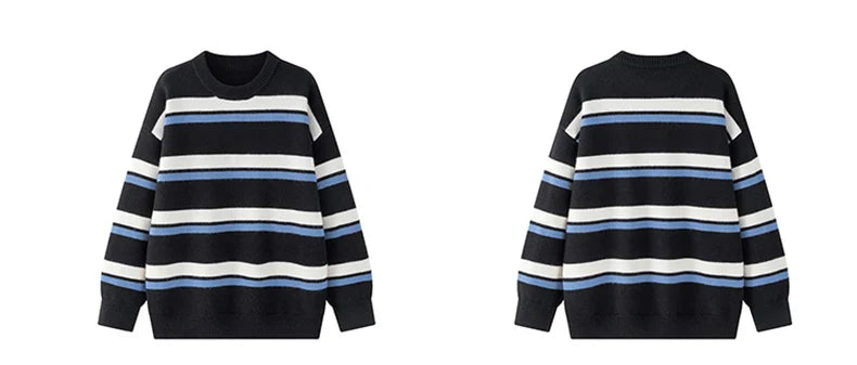 Retro 90's Stripe Sweater