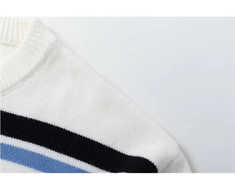Retro 90's Stripe Sweater