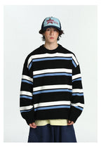 Retro 90's Stripe Sweater