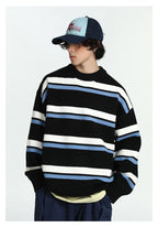Retro 90's Stripe Sweater