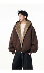 Reversible Teddy Fur Bomber