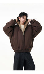 Reversible Teddy Fur Bomber