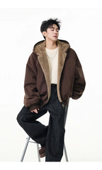 Reversible Teddy Fur Bomber