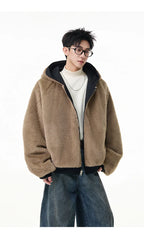 Reversible Teddy Fur Bomber