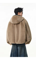 Reversible Teddy Fur Bomber