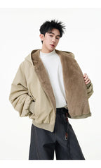 Reversible Teddy Fur Bomber