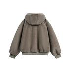 Reversible Teddy Fur Bomber