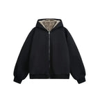 Reversible Teddy Fur Bomber